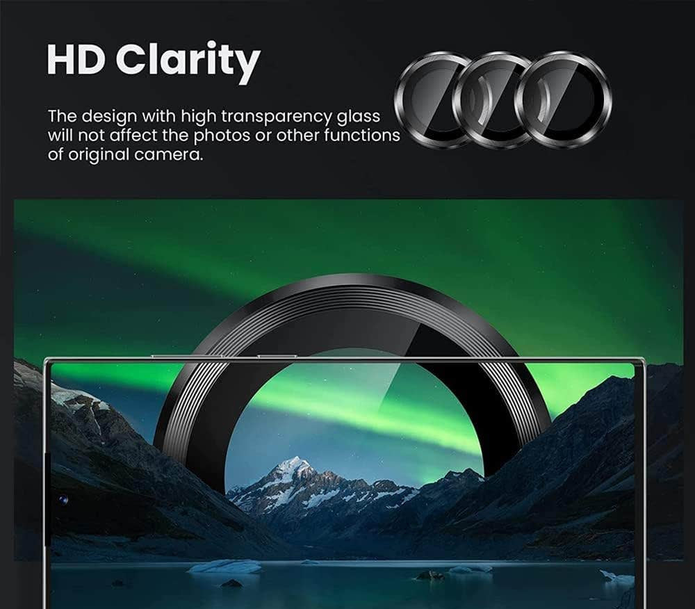 ANANK Samsung S24 Camera Glass | Black ANANK Samsung S24 Camera Glass | Black